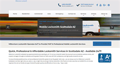 Desktop Screenshot of millenniumlocksmith.com